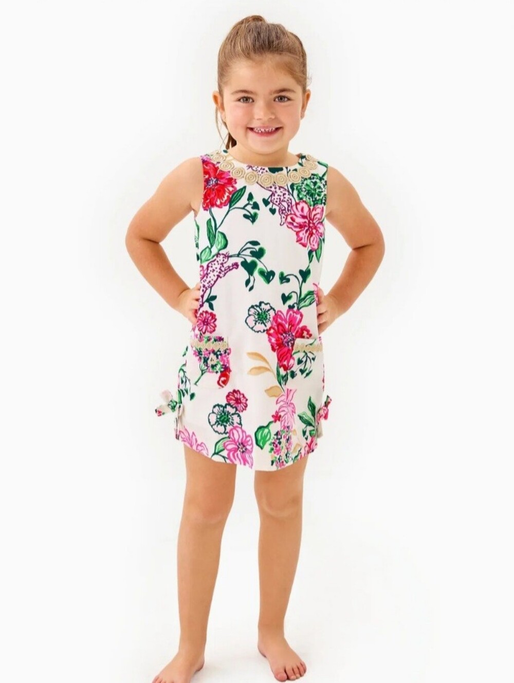 Lilly Pulitzer Little Lilly Classic Shift Dress- 6
